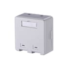 Metz Connect - PDE9D Datacontactdoos twisted pair Keystone Wall Outlet Ap