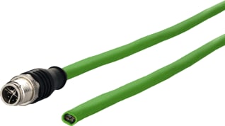 Metz Connect - BTR Patchkabel twisted pair v industrie m12 x aansluitkab 10m