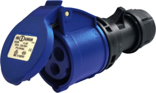 Ratio Electric - Components CEE-koppelcontactstop Cee Stek 3P 16A Ip44 Bl
