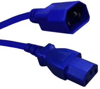 Ratio Electric - Jumper cord Aansluitleiding Aansl C14-C13 2M Bl