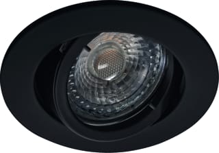 Norton - HLK-A Inbouwspot voor ledbron Downlight/spot/schijnwerper Zwart Gu10