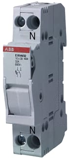 ABB - System pro M compact E90 Houder voor cilindrische zekering Hdr V Zek. 2Csm206573R1801