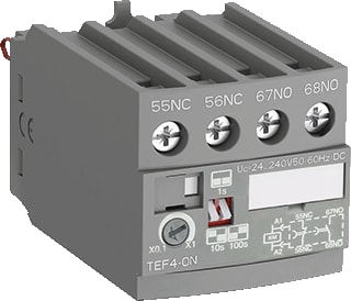 ABB - AF TEF Tijdcontactblok Elektr Timer Tef4-On