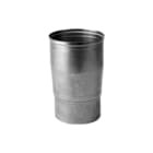 Burgerhout - NEN 7203 Enkelw. rookgashulpstuk 2 aansl. Alu 7203 Vergr.130X150Mm