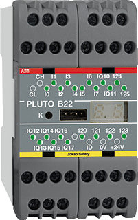 ABB Jokab Safety - Pluto PLC basiseenheid  pluto b22 safety-plc