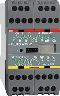 ABB Jokab Safety - Pluto PLC basiseenheid Plc Basis 2Tla020070R4500