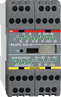 ABB Jokab Safety - Pluto PLC basiseenheid S20 V2, Safety-Plc