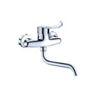 Delabie - Wastafelmengkraan (opbouw) Muurmk 200 L-Hendel S-Kop