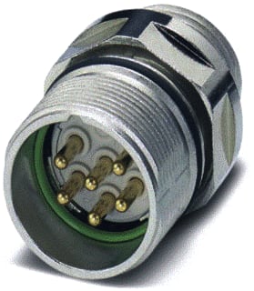 Phoenix Contact - Ronde connector, inbouw (z/kabel) 1624046