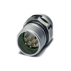 Phoenix Contact - Ronde connector, inbouw (z/kabel) 1624048