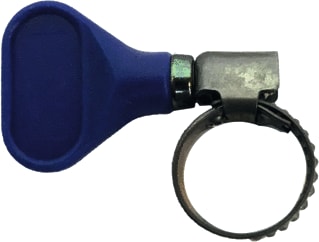 Hasmi - Wormschroefklem voor slang Rvs Slangklem 1/4 K45 Ds5