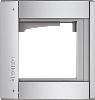Bticino - Sfera Afdekraam schakelmateriaal Afdkrm Allmetl 1 Mod