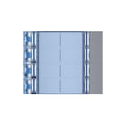 Bticino - Sfera Montage-element voor deurstation Frontpl 8V Allstr