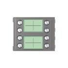 Bticino - Sfera Robur Montage-element voor deurstation Frontpl 8 Oproepen Robur