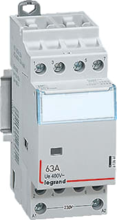 Legrand - LEXIC DIN Installatiehulpschakelaar modulair Relais 4No 63A 400Vac