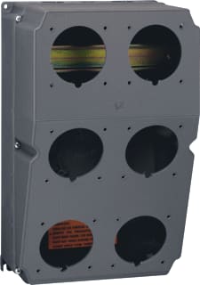 Legrand - Hypra CEE-contactdoos combinatie voor 6x wcd 16/32a