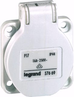 Legrand - P17 Tempra CEE-contactdoos, aanbouw 057669