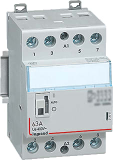 Legrand - LEXIC DIN Installatiehulpschakelaar modulair Relais 4Ng 63A 230Vac