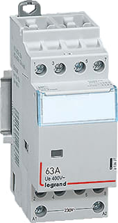 Legrand - LEXIC DIN Installatiehulpschakelaar modulair relais 2no 63a 230vac