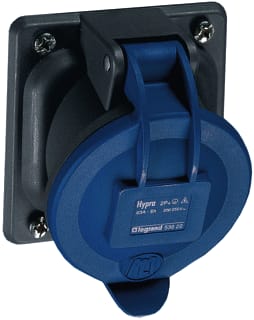 Legrand - Hypra CEE-wandcontactdoos wcd cee inb 230v 63a 2p