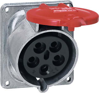Legrand - Hypra CEE-contactdoos, aanbouw Inbds 400V 16A 3P+N