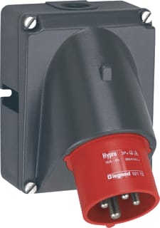 Legrand - Hypra CEE-toestelcontactdoos Tstlcontstop 6H 400V 3P+A