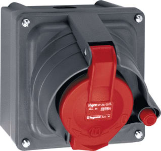 Legrand - Hypra CEE-wandcontactdoos Wcd Cee Inb 400V 32A 3P+N