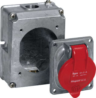 Legrand - Hypra CEE-contactdoos combinatie cntdscomb 052239