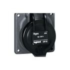 Legrand - Martin Lunel CEE-contactdoos, aanbouw m+l wcd 250v 16a