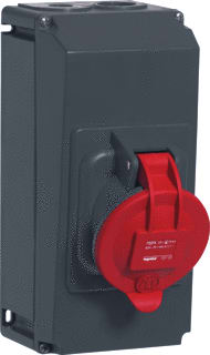 Legrand - Hypra CEE-contactdoos combinatie inb wcd 400v 63a 3p