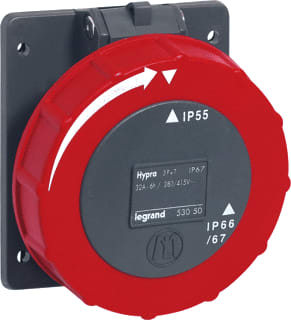 Legrand - Hypra CEE-wandcontactdoos Wcd Cee Inb 400V 3P 32A