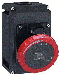 Legrand - Hypra CEE-contactdoos, aanbouw inbouw wcd 110v 16a