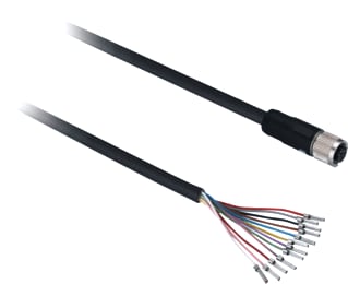 TeSensors - Sensor/actorkabel met connector kabel xzcpb44p14l5