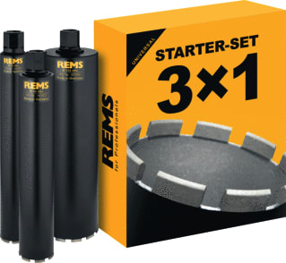 REMS - UDKB Dozenboor Set 62-82-132