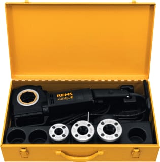 REMS - Amigo E Draadsnij-ijzer (elektrisch) Set R 1/2-3/4-1"
