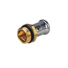 Henco - Fitting met 2 aansluitingen pstk buidr vbsvrdl 20x3/4