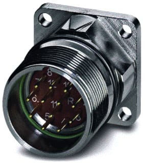 Phoenix Contact - Ronde connector, inbouw (z/kabel) 1614414
