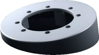 Rittal - CP 60 Draagarmkoppeling vr kast/lessenaar Hoekadap. Schuine 6206400