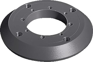 Rittal - CP Draagarmkoppeling vr kast/lessenaar Adapter 180 Grd 6212520