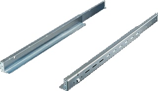 Rittal - TS-IT Comp. v. uitbouw kast/lessenaar Glijrail 400-600 80Kg Se2