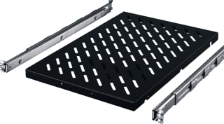 Rittal - TS-IT Comp. v. uitbouw kast/lessenaar Legbord Uittrekb D400-600