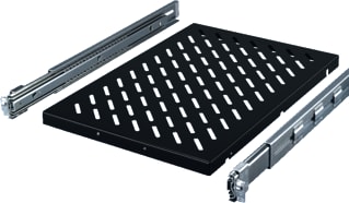 Rittal - TS-IT Comp. v. uitbouw kast/lessenaar Legbord Uittrekb 50Kg
