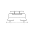 Rittal - CP 120 Draagarmkoppeling vr kast/lessenaar Opzetscharn. Hor.6212720