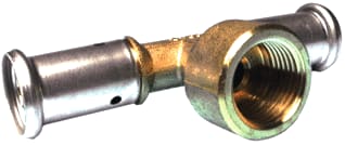 Henco - Fitting met 3 aansluitingen t-binnendraad 32x3/4"x32