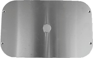 Loggere - Bedieningsplaat spoelsysteem Bed.Pan Vandaalbest Piezo