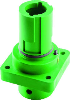 Lapp - EPIC Powerlock PanelDrain Rechthoekige (industrie) connector Pl Chass.Ml A1 C L2/Bk Sp