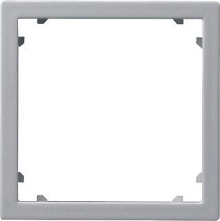 Gira - Systeem 55 Overgangsafdekplaat schakelmat. Adaptraam 45X45 S55 Gr