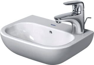Duravit - D-Code Wastafel / Fontein Wstfl Hgw