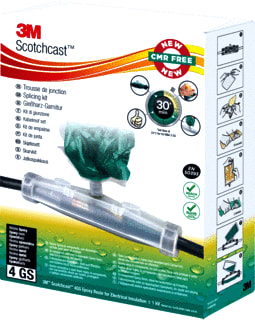 3M - Scotchcast 92-NBA-GS Kabelverbindings/-overgangsmof Scotch Kabmof 5 4X50-4X95