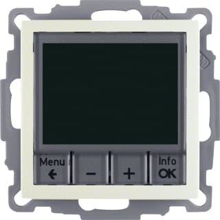 Hager Berker - S.1/B.3/B.7 Ruimtethermostaat tijdgest thermost sx wit